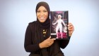 Esgrimista con hiyab tiene su Barbie