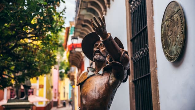 Guanajuato tiene un museo dedicado a Don Quijote, de Miguel de Cervantes.