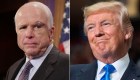 Trump no soportaba a John McCain