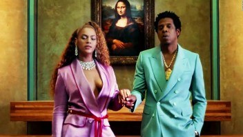 Fan se lanzó hacia Jay-Z y Beyoncé en un show en Atlanta