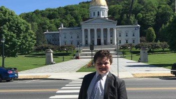 Adolescente de 14 años aspira a ser gobernador de Vermont