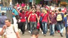 Protesta de rechazo a los inmigrantes nicaragüenses en Costa Rica