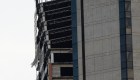 Así quedó la parte superior de la Torre de David en Caracas tras el sismo