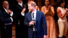 El príncipe Enrique se ganó una ovación por cantar una parte del musical 'Hamilton'