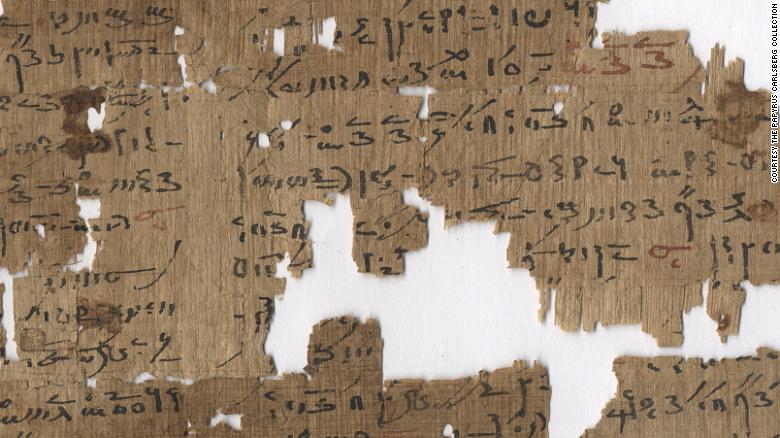 Escrito en escritura demótica, la que se utilizaba desde el siglo 7 a. C., este papiro del siglo II d. C. da varios tratamientos para los problemas anales