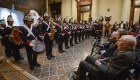 Homenaje a veteranos argentinos, 73 años después