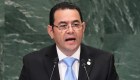 Presidente de Guatemala solicita nuevo comisionado para la Cicig