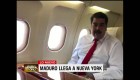Maduro llega a Nueva York: "Vengo a defender la verdad de Venezuela"