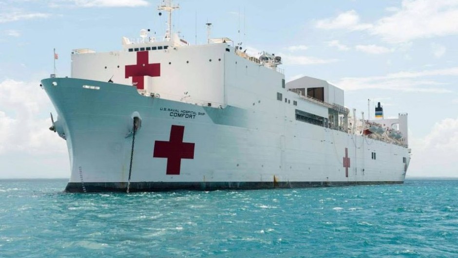 3.000 personas ayudadas por el Hospital Buque USNS Comfort de la Armada de Estados Unidos