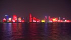 Fiesta de luces y colores por día nacional en China