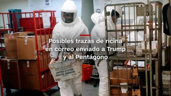 #MinutoCNN: ¿Ricina en correo enviado a Trump y al Pentágono?
