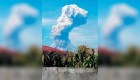 Indonesia: un volcán en erupción es la nueva preocupación