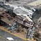 Varias estructuras colapsaron tras el paso del huracán Michael