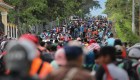 El presidente Hernández aborda los comentarios del presidente Trump de la existencia de ciudadanos sirios en la caravana