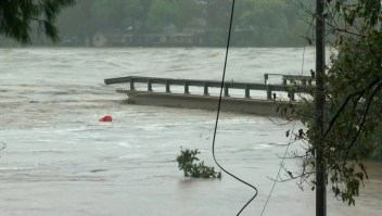 Impresionantes inundaciones en el centro del estado de Texas