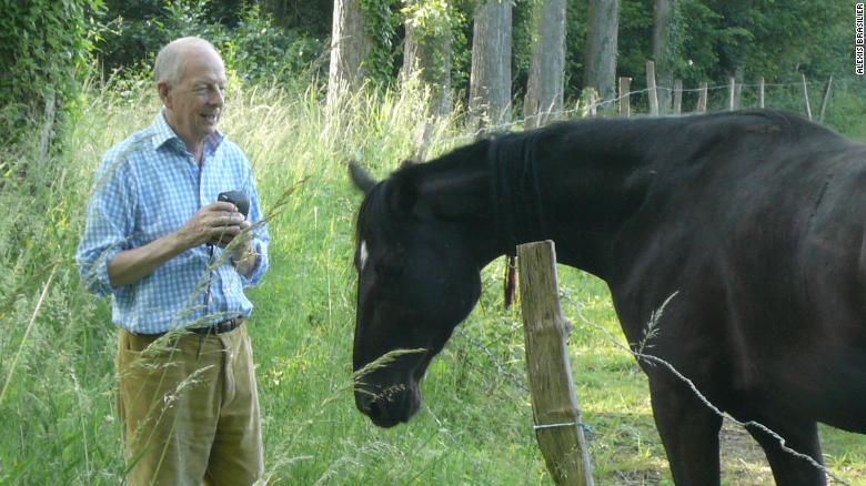 Brasilier ha estado enamorado de los caballos a lo largo de su vida.