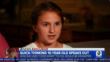 Esta niña de 10 años detuvo un posible secuestro
