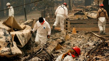El peor incendio en la historia de California cobra al menos 50 vidas