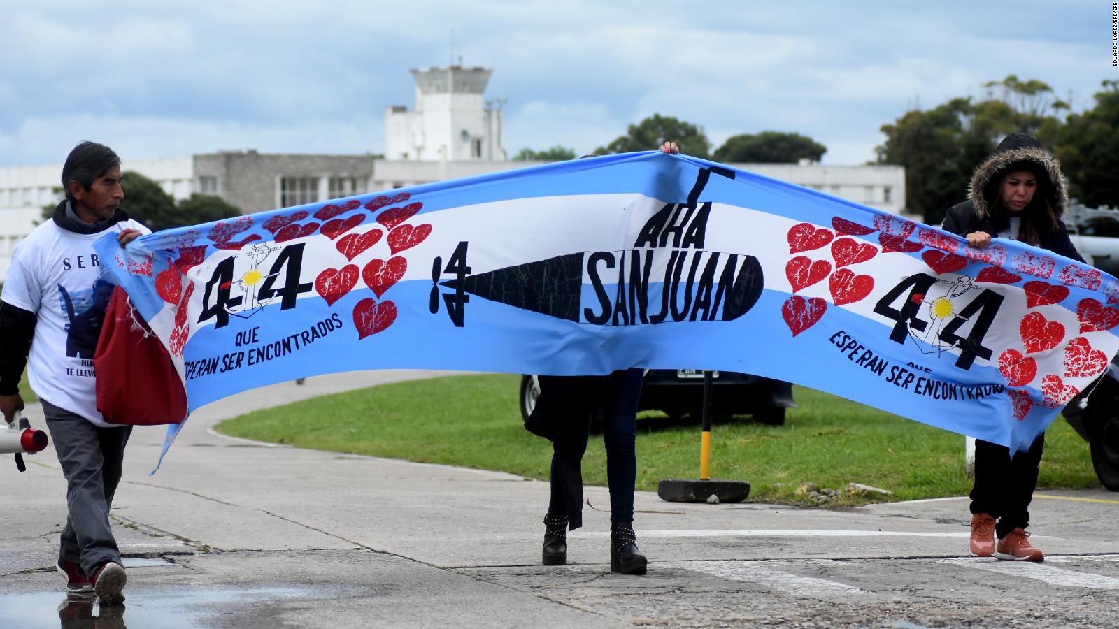 Argentina está de duelo en honor a los tripulantes del submarino ARA San Juan
