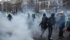 Protestas en contra de las políticas de Macron