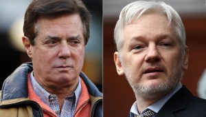 Paul Manafort y Julian Assange se habrían reunido en secreto en Londres