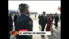El líder de China comienza una gira mundial por 4 países en España