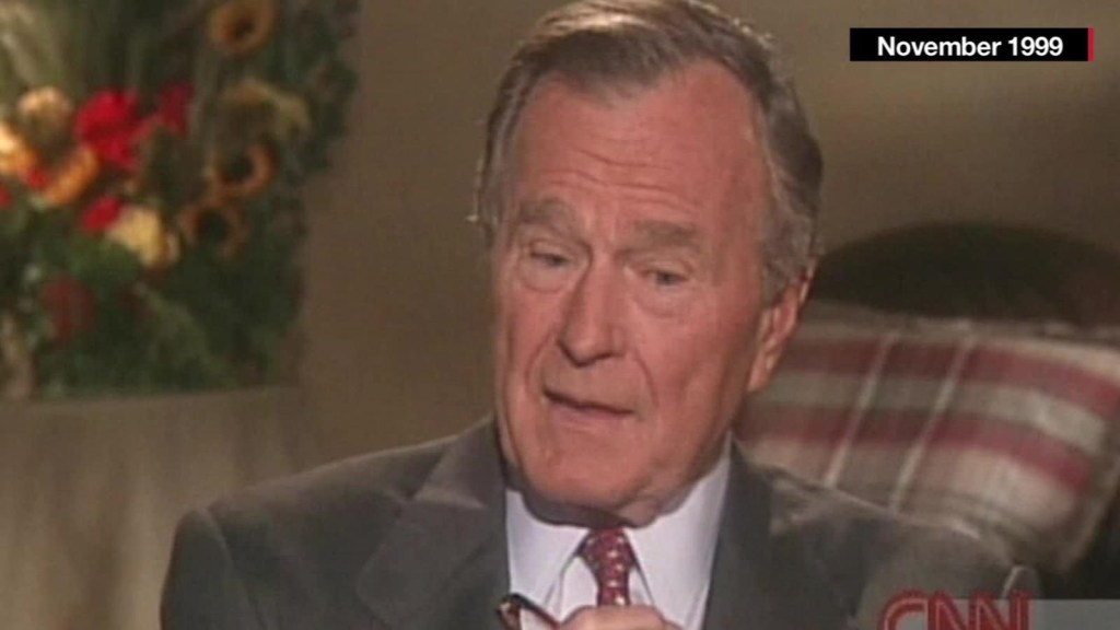 George Bush: "Los historiadores dirán qué hice bien"