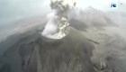 Así hace erupción el volcán Sabancaya en Perú