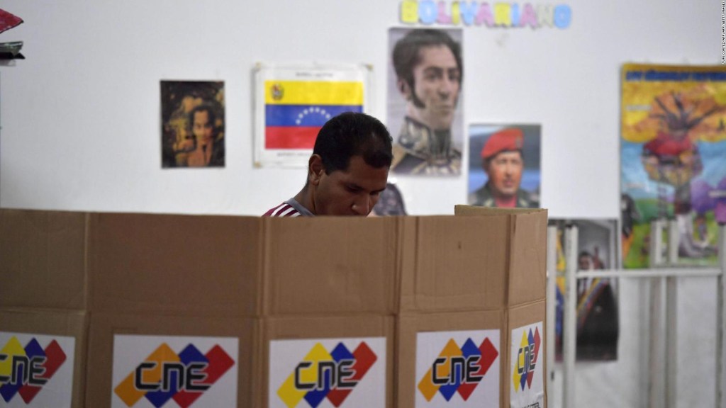 Baja participación de votantes en elecciones en Venezuela