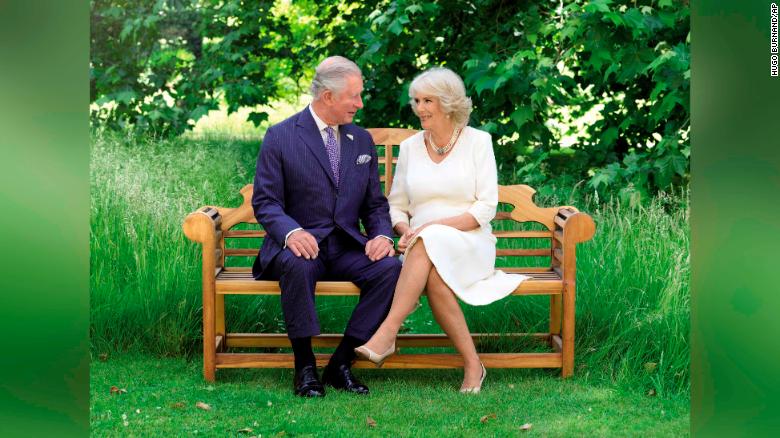 Royal Christmas card. NOT FOR USE AFTER JANJUARY 31st 2019. The photo, taken by Hugo Burnand in the grounds of Clarence House, which is inside the 2018 Christmas card of the Prince of Wales and Duchess of Cornwall. Issue date: Friday December 14. See PA story ROYAL Cards. Photo credit should read: Hugo Burnand/PA Wire URN:40220940 (Press Association via AP Images)