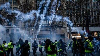 Los "chalecos amarillos" pierden presencia en Francia