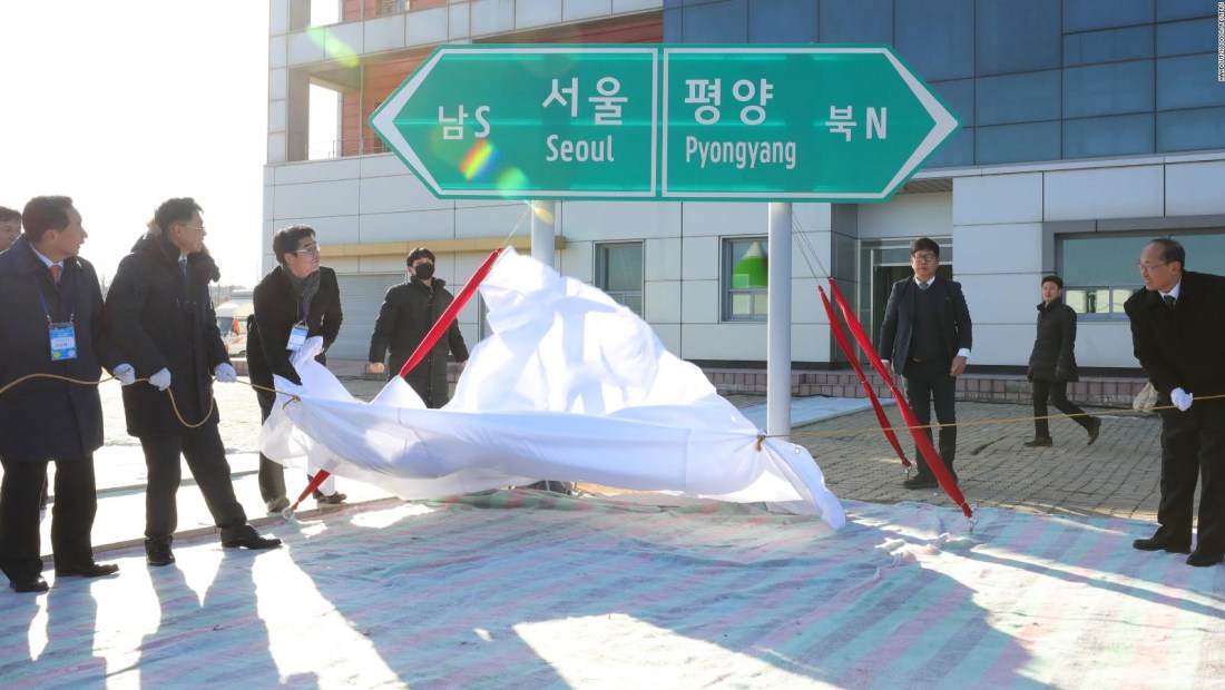 Las Coreas inauguran proyecto para reconectar vías férreas