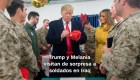 #MinutoCNN: Trump visita por primera vez una zona de guerra