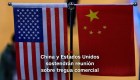 #MinutoCNN: China y EE.UU. sostendrán reunión sobre comercio