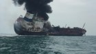 Incendio mortal en un petrolero en Hong Kong