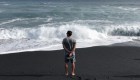 Hawai tiene una nueva playa negra gracias al volcán Kilauea