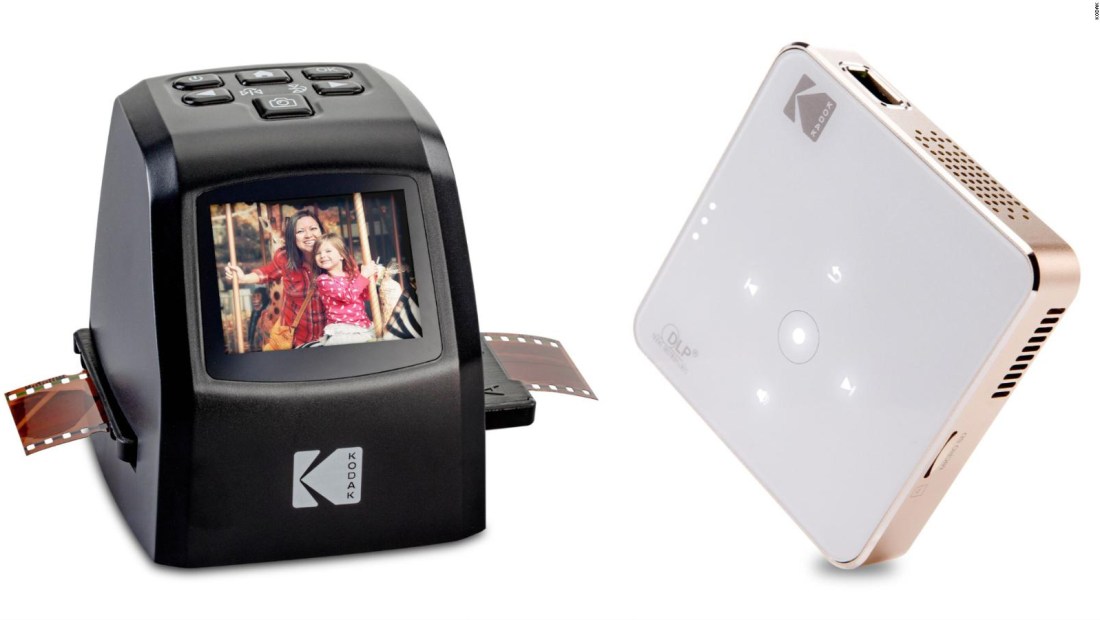 Kodak: escáner de negativos y proyectores de bolsillo