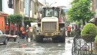 Rutura de desagüe inunda distrito en Lima