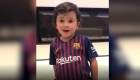 Hijo de Messi goleador innato