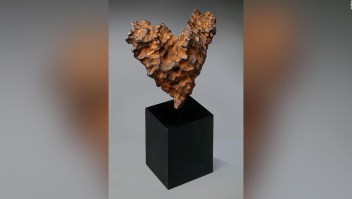 Un meteorito en forma de corazón como regalo de San Valentín