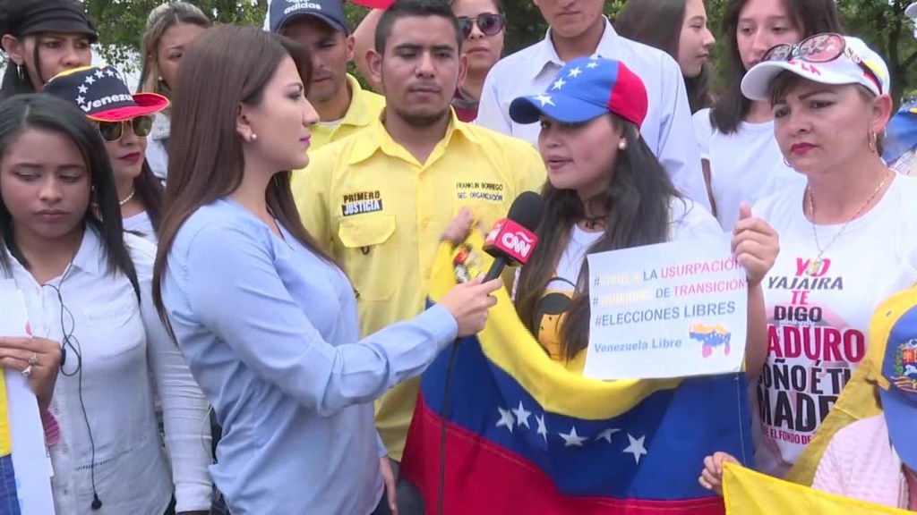 Queremos una Venezuela libre, dice venezolana en Ecuador