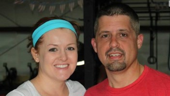 row approved photo of Josh Pinkard, victim of Aurora workplace shooting, and his wife Terra