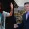 Imagen positiva y negativa de Cristina F. de Kirchner y Mauricio Macri