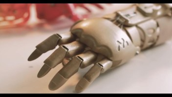 Software experimental para una mano prostética digital