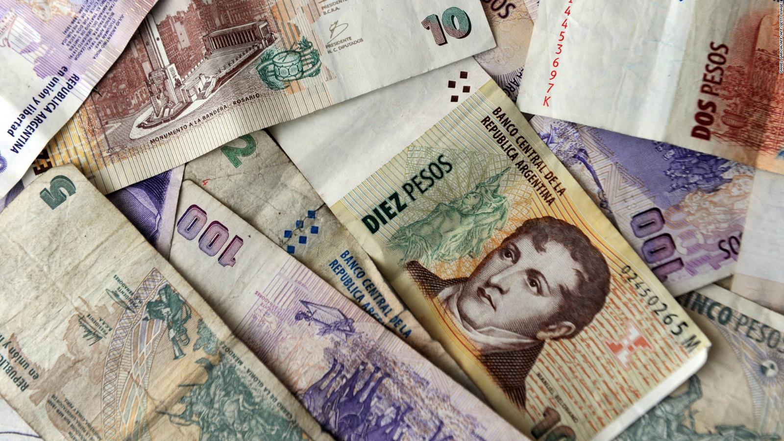 Argentina: Volatilidad del peso frente al dólar