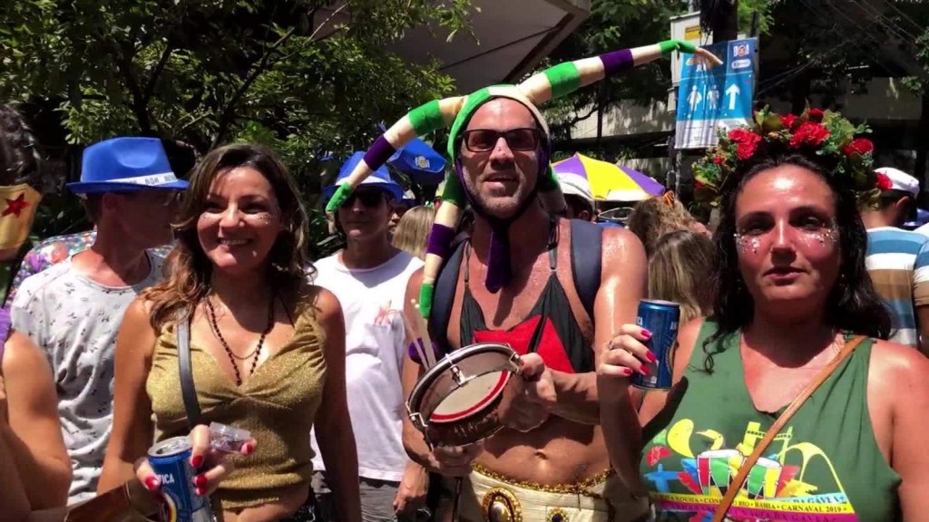 Así se celebra el carnaval en Río de Janeiro