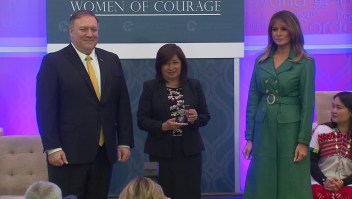 Fiscal peruana gana un premio a las Mujeres de Coraje
