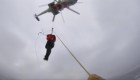 Noruega: Dramático rescate aéreo de pasajeros de crucero