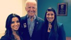 Biden responde a las acusaciones de un beso inapropiado