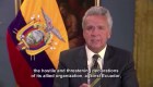 Moreno dice que Assange ha sido agresivo con Ecuador